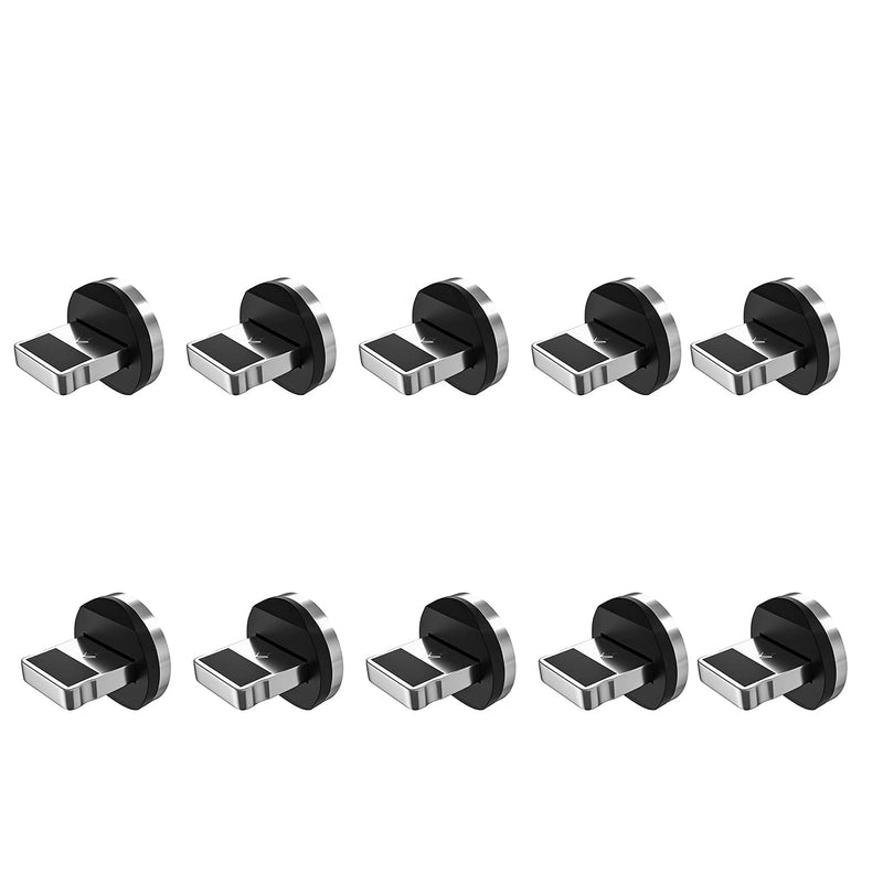 [Australia - AusPower] - UUTEK Magnetic Connector Magnetic Tips Head Compatible with i-Products (10 Pack) 10 Pack 