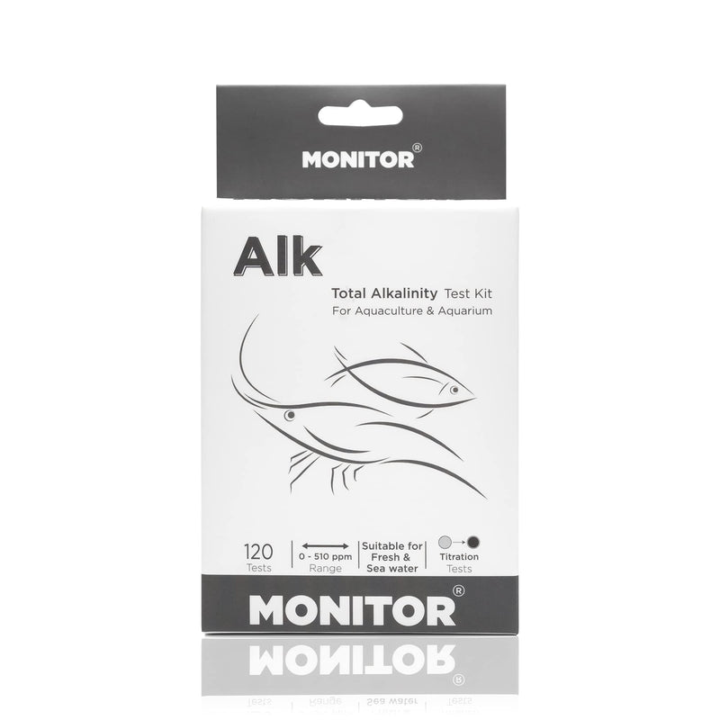 [Australia - AusPower] - Generic Monitor Alkalinity Test KIT (120 Tests) - Monitor Aquarium & aquaculture Water Quality 