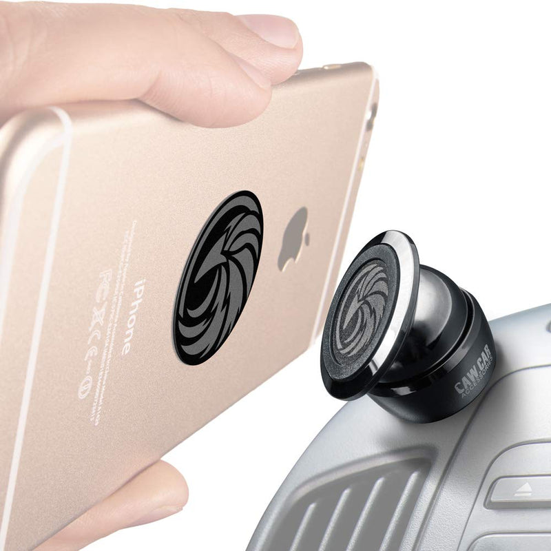 [Australia - AusPower] - Universal Car Phone Mount Magnetic - All-Metal Car Mount for Smartphone & GPS - Cell Phone Holder for Car Dashboard. +100 to Safeness & Comfort 