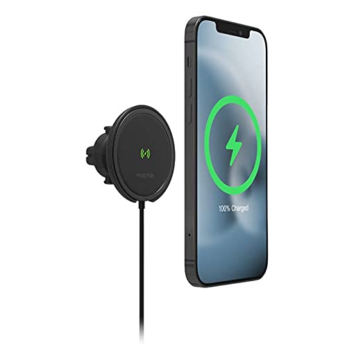 [Australia - AusPower] - mophie snap+ wireless vent mount - Magnetic, universal wireless charging car mount compatible with snap and MagSafe 
