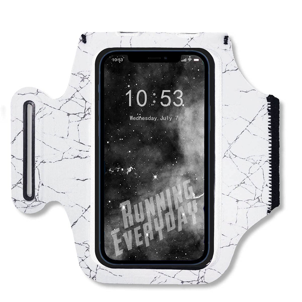 [Australia - AusPower] - Snailman Running Phone Holder Sports Armband. iPhone Cell Phone Arm Bands for Runners, Jogging, Cycling, Walking, Exercise & Gym Workout. Cell Case for iPhone 