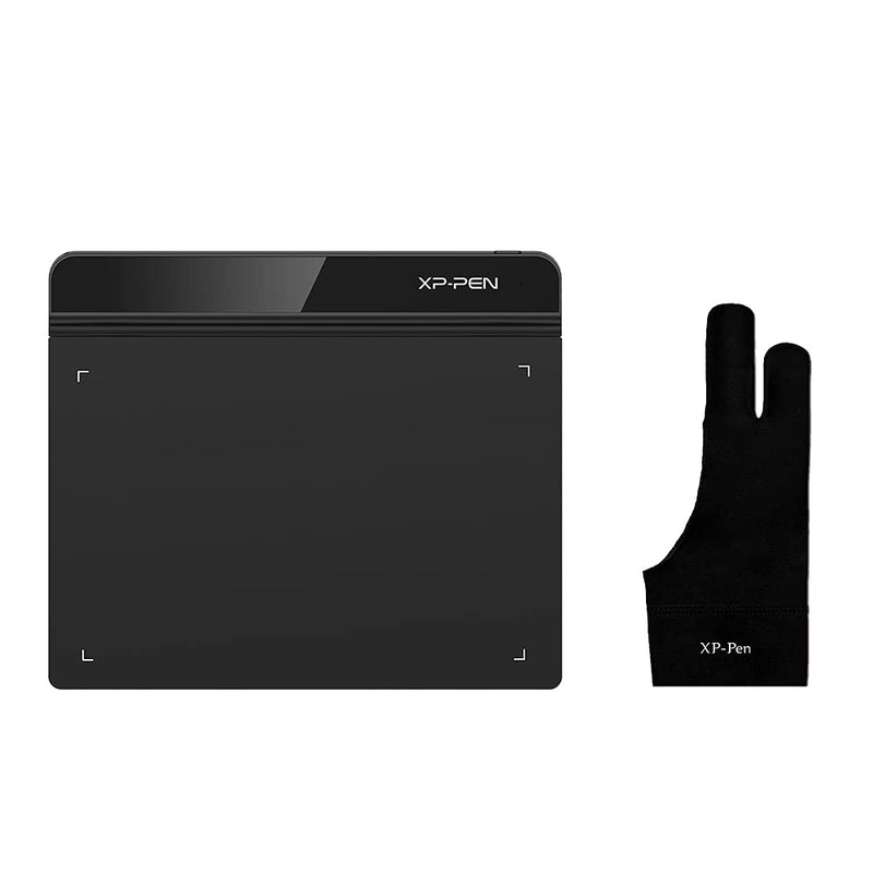 [Australia - AusPower] - XP-PEN StarG640 Drawing Tablet Digital Graphics Tablet 6x4 Inch Ultrathin Tablet with 8192 Levels Battery-Free Stylus Compatible with Chromebook0& Artist Glove(Size M) 