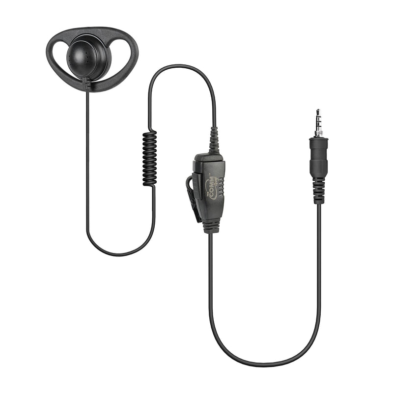 [Australia - AusPower] - The Comm Guys 1-Wire D-Ring Earpiece and Microphone Headset, Compatible with Motorola Vertex Standard EVX-S24 VX-6R VX-7R VX-120 and VX-170 Two Way Radios 