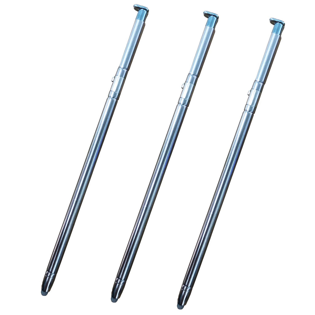 [Australia - AusPower] - 3 Pack Light Blue Touch Stylus Pen Replacement for LG Stylo 6 Stylus 6 Q730AM Q730VS Q730MS Q730PS Q730CS Q730MA LCD Touch Pen Stylus Pen 