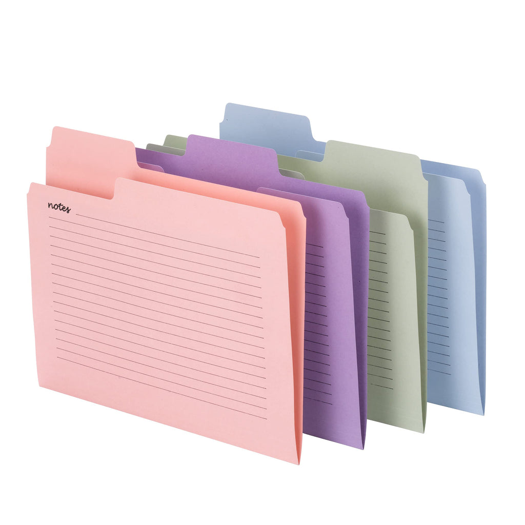 [Australia - AusPower] - Smead SuperTab Oversized Tab File Folders, 1/3-Cut Oversized Tabs, Letter Size, Assorted Colors, 12 per Pack (11651) 