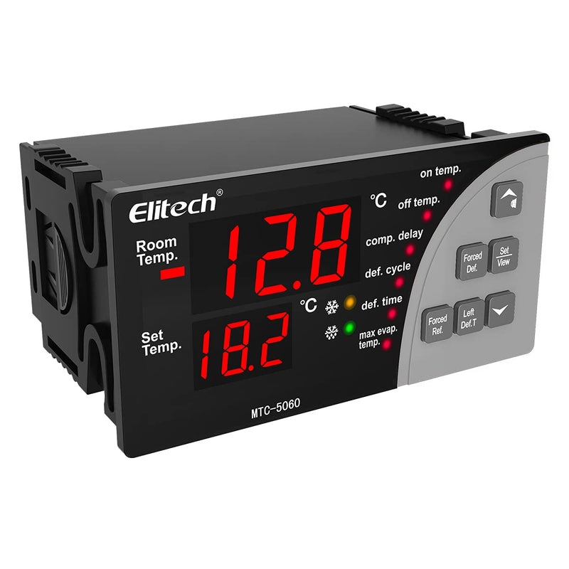 [Australia - AusPower] - Elitech MTC-5060 Digital Temperature Controller Universal Thermostat Cold Room Refrigerator Cooling Defrost 110V 
