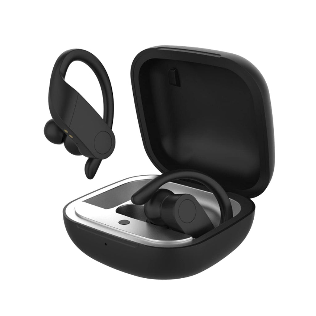 [Australia - AusPower] - Wireless Earbuds, Bluetooth 5.1 Sports Earphones with Charging Box, 10 Hours Single Play time Ear-Hook Earphones, Wireless Earphones, Surround Sound Stereo, Suitable for/Travel/Gym/Reading 