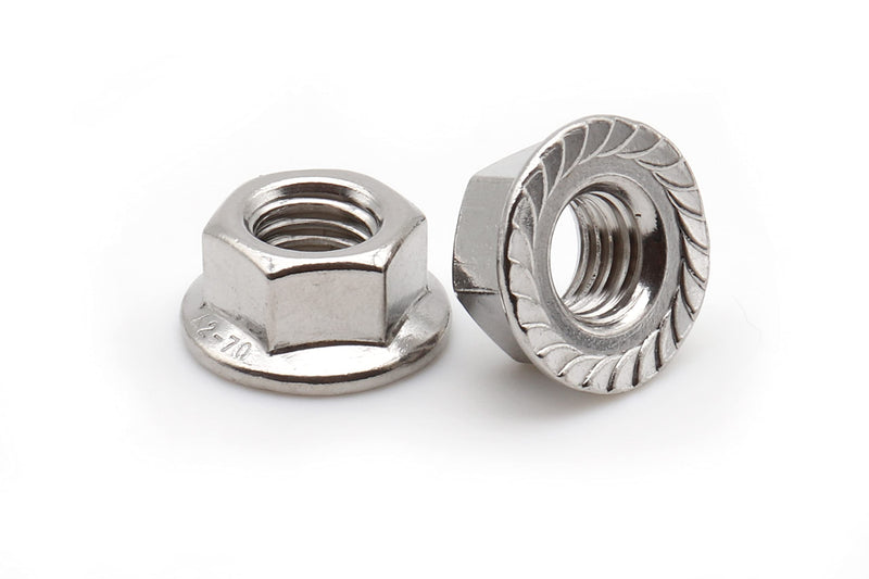 [Australia - AusPower] - M3 Serrated Flange Lock Nuts | Stainless Steel 304 | Metric Serrated Flange Nuts | Milliontronic | Metric M3-0.5 HEX Flange Nuts | 100 pcs M3 (100Pcs) 