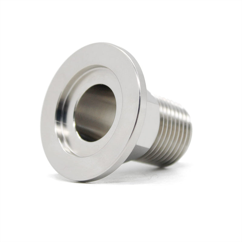 [Australia - AusPower] - QMINOX SS304 KF25 NPT Male Adaptor thread 1/2" NW25 KF Male coupling ISO-KF25 X NPT 1/2" KF25×1/2" 