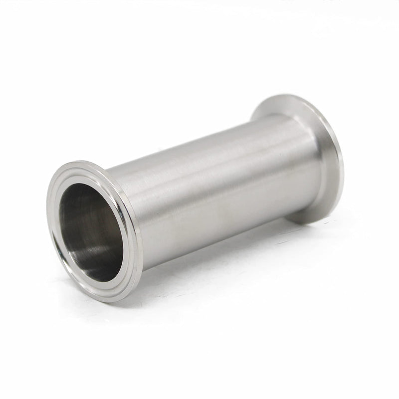 [Australia - AusPower] - QMINOX 1.5 Inch SS304 Sanitary Spool Tube with Clamp Ends,Seamless Round Tube with 1.5" Tri Clamp 50.5mm Ferrule Flange(Tube Length:4 Inch/102mm) Tube Length:4 Inch/102mm 