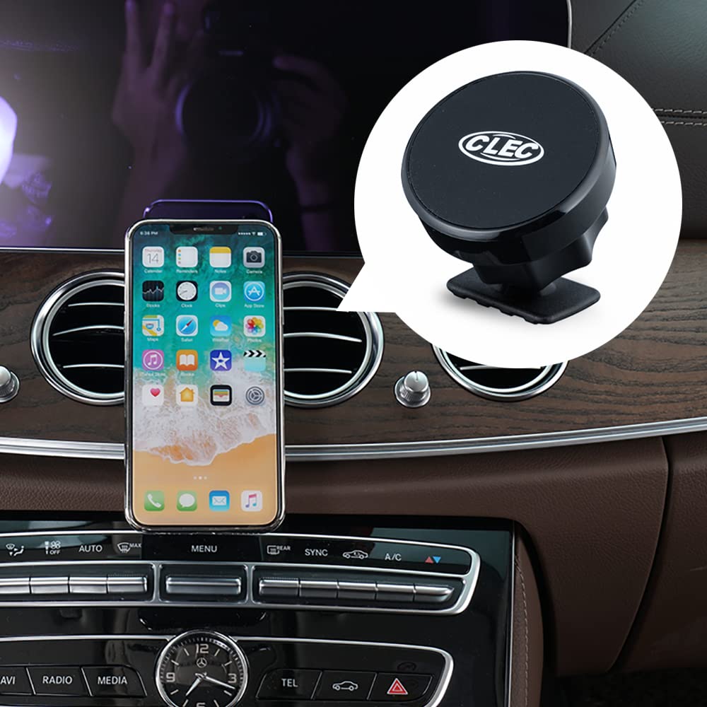 [Australia - AusPower] - Kucok Car Phone Car Holder Mount Magnetic Fit for Mercedes Benz E-Class 2017-2021,Custom Fit Car Cell Phone Holder for Dashboard, 360°Adjustable Car Vent Phone Holder for iPhone 3-7 Inch Phone Fit for E-Class 2017-2021 