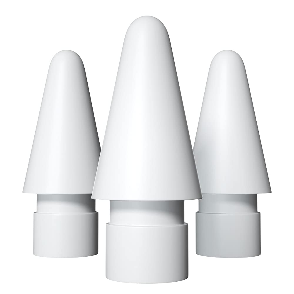 [Australia - AusPower] - AWINNER Compatible with Logitech Crayon Digital Pencil Tips 3 Pack (White) White 