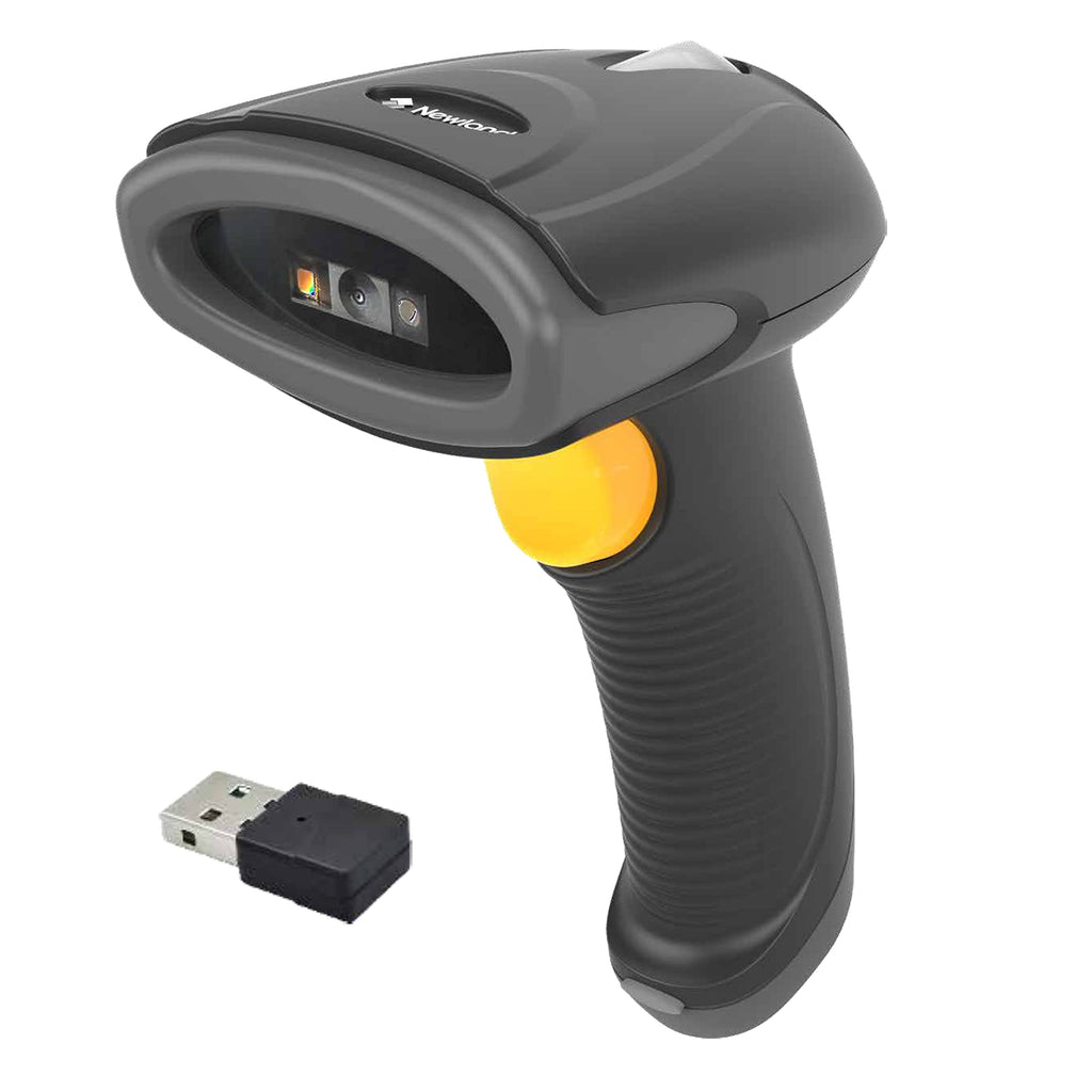 [Australia - AusPower] - Newland HR2081-BT 2D Wireless Barcode Scanner Compatible with Bluetooth, Portable USB 1D 2D QR Barcode Scanner, Bar Code Image Reader for Inventory, Logistics Manufacturing, Cordless, Rechargeable 