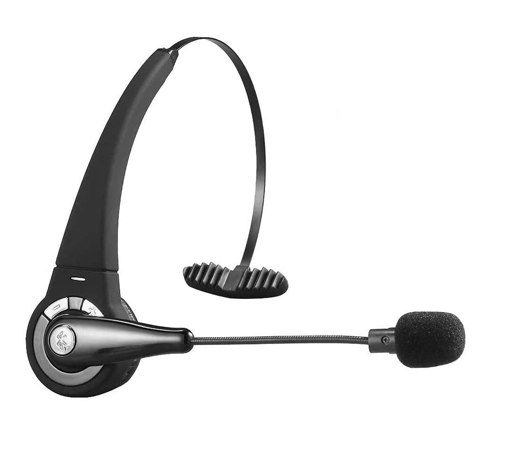 [Australia - AusPower] - Wireless Bluetooth Headset, Trucker Driver Noise-Canceling Headset Gaming Headphone with Microphone,Cell Phone Headset for Office Trucker Drivers 