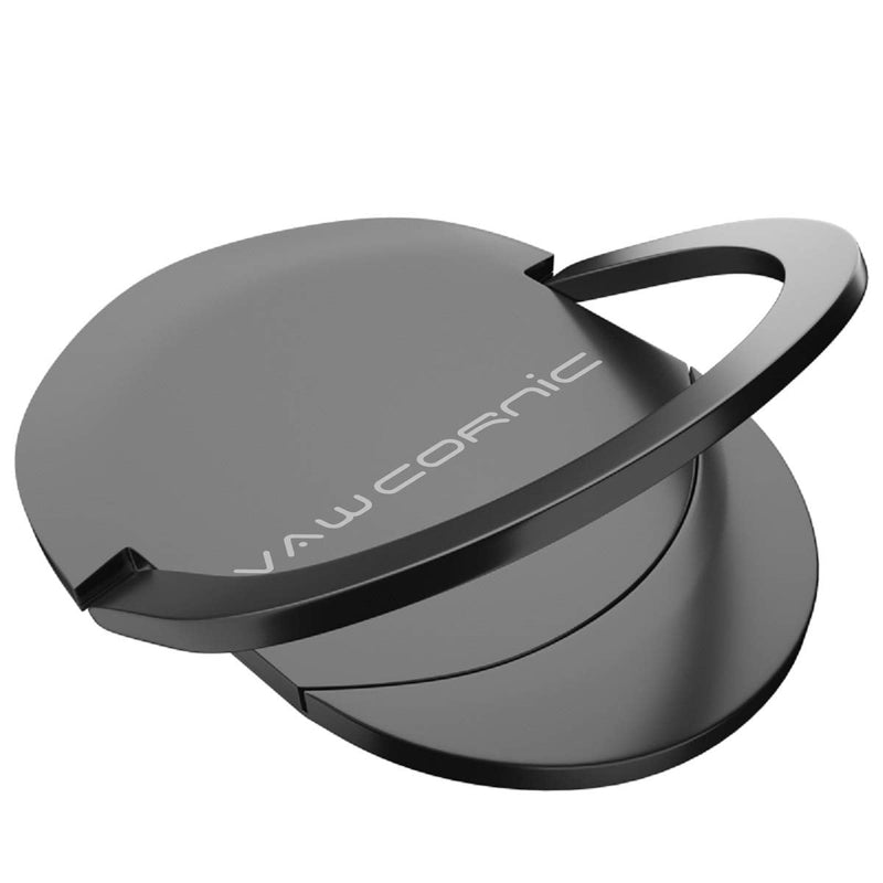 [Australia - AusPower] - VAWcornic Cell Phone Ring Holder Phone Grip, 360 X 120 Degree Rotation Ultra Thin Finger Ring Kickstand for Magnetic Car Mount Compatible with Cellphone, Tablet, Kindle, Switch Lite and More 