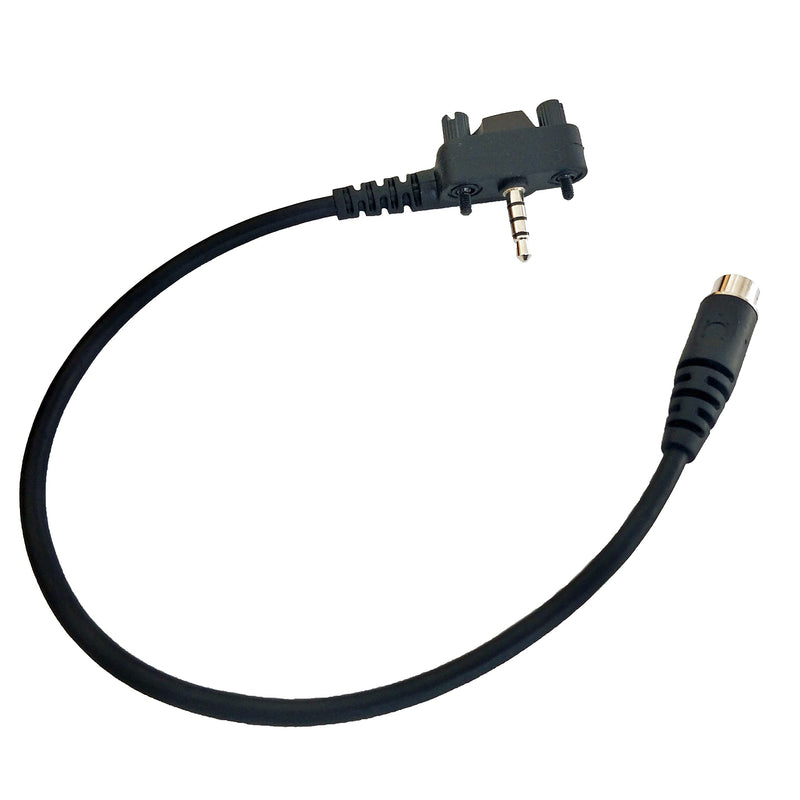 [Australia - AusPower] - Hirose 6-pin Quick Disconnect Adapter Compatible with Yaesu & Vertex Radio Radio 