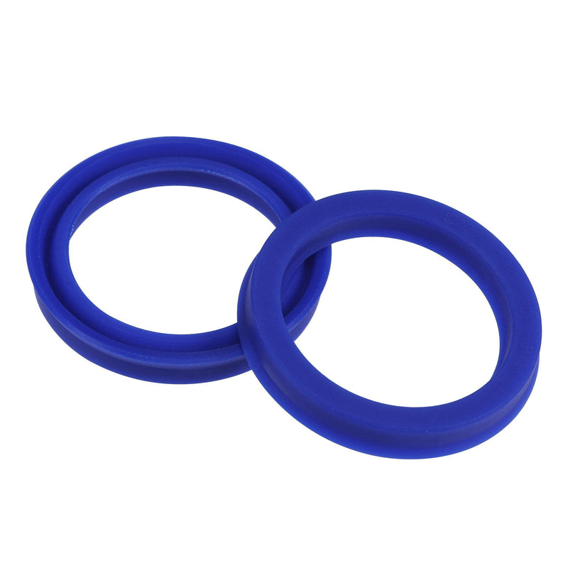 [Australia - AusPower] - uxcell UN Radial Shaft Seal 25mm ID x 32mm OD x 5mm Width PU Oil Seal, Blue Pack of 2 25mmx32mmx5mm 