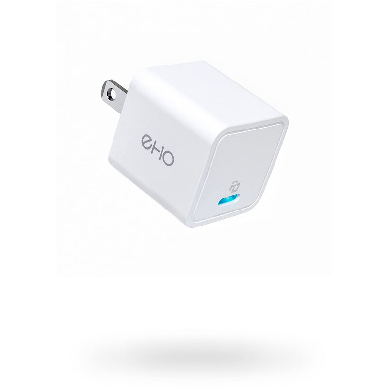 [Australia - AusPower] - 30W USB C Charger, EHO Mini GaN II USB C Wall Charger, Compact PPS Fast Charger Power Adapter Compatible with iPhone 12 13 Pro Max, MacBook Air, Galaxy S22/S21/S20, Note 20/10+, Pixel 6 Pro and More White 