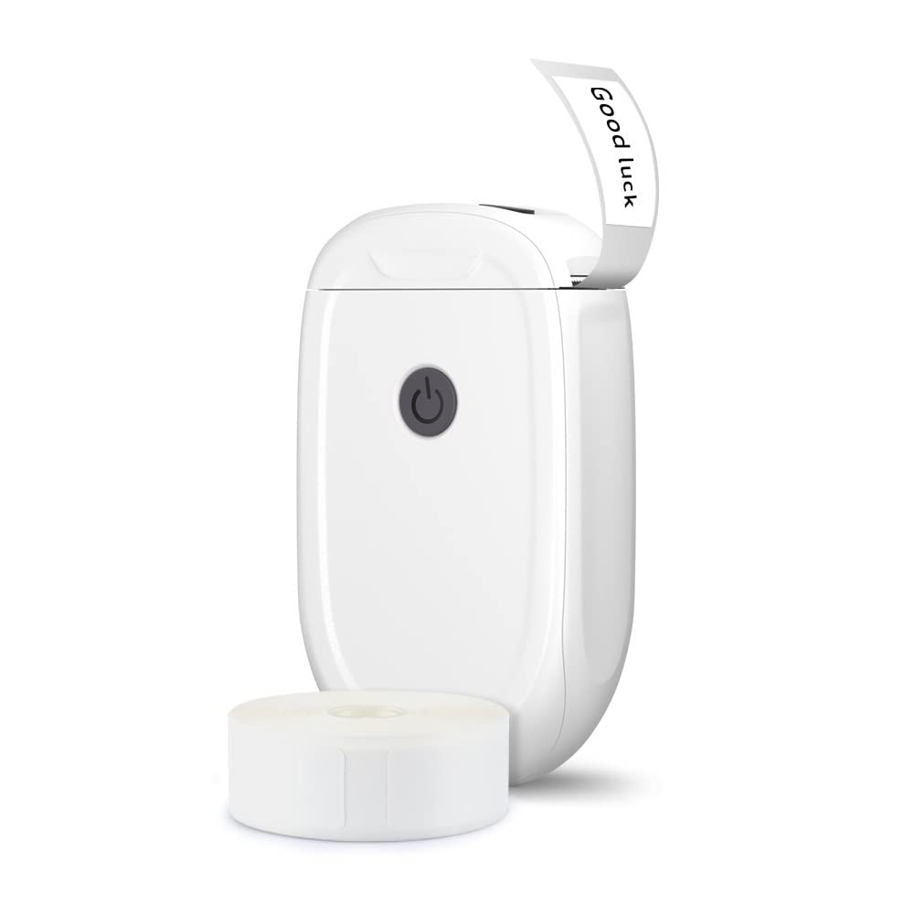 [Australia - AusPower] - CELION Mini Laber Printer, Portable Wireless Label Maker Machine with Tape,Handheld Bluetooth Label Maker,Great for Home and Office 
