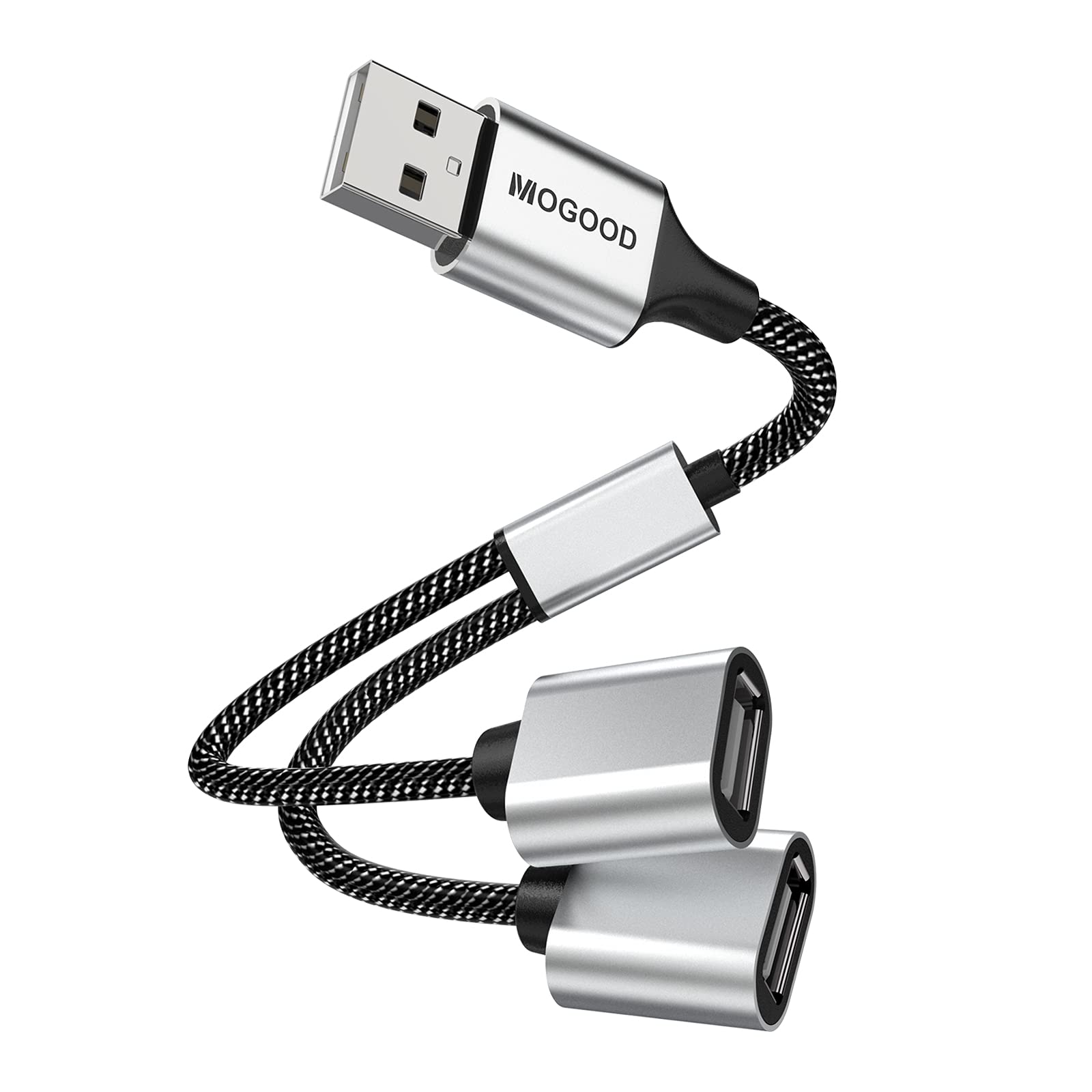 MOGOOD Câble de Splitter USB USB y Splitter USB 2.0 Charge du