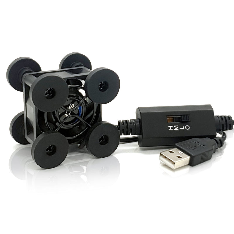 [Australia - AusPower] - SCCCF Mini, Compact 40mm x 20mm USB Fan, for VR Gear, Aquarium, Roku, Router, Raspberry Pi, Cosplay, Helmet Cooling Ventilation 40X20mm USB Fan 