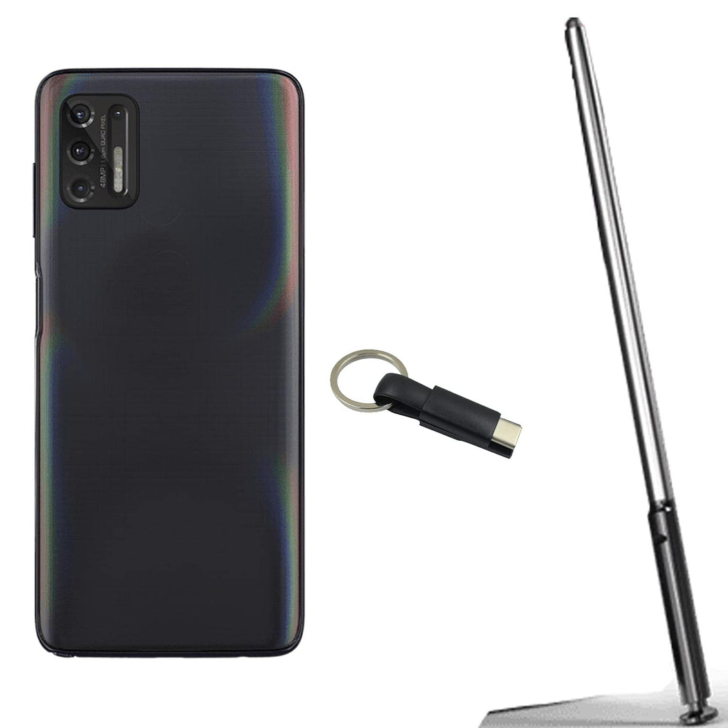 [Australia - AusPower] - Motorola Moto G Stylus 2021 Stylus Pen Replacement Part for Motorola Moto G Stylus 2021 XT2115 with Free Keychain Cable(Black) 