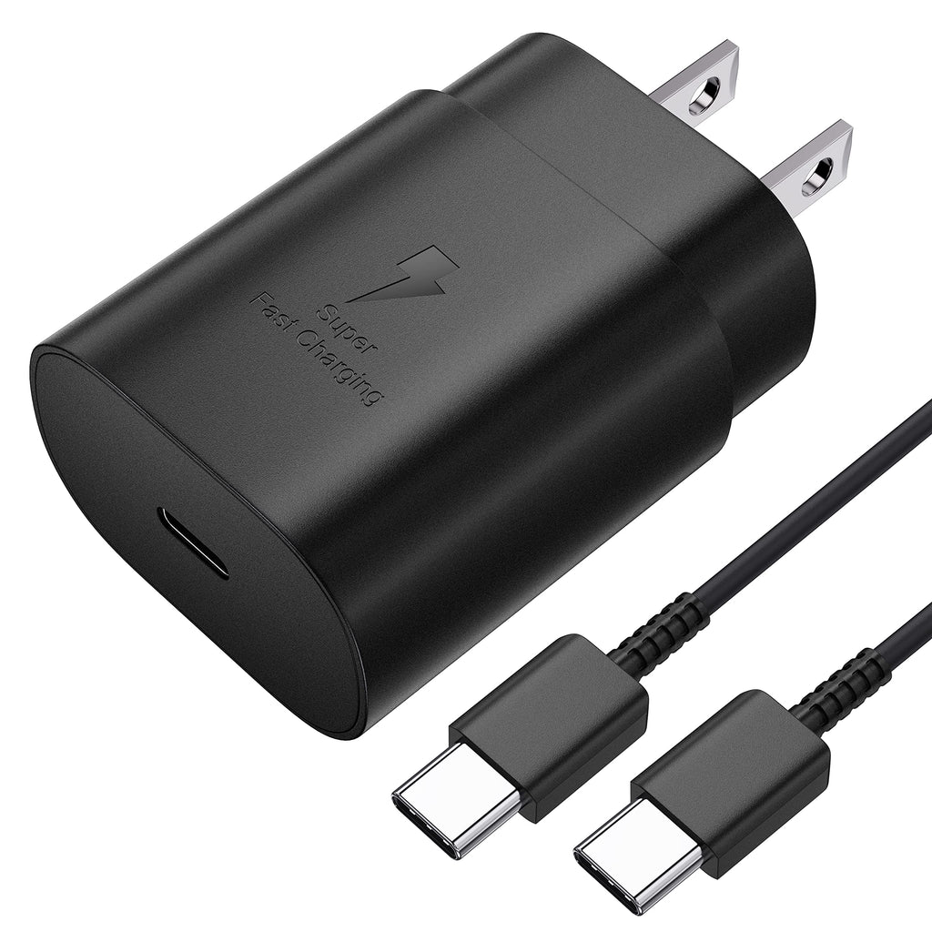[Australia - AusPower] - USB C Charger, 25W Type C Fast Wall Charger with PD 3.0, Compact Power Adapter Compatible with Samsung Galaxy S21/S21+/S21 Ultra/S20/S20+/S20 Ultra/Note 20/Note 20 Ultra/Note 10/Note10+ 