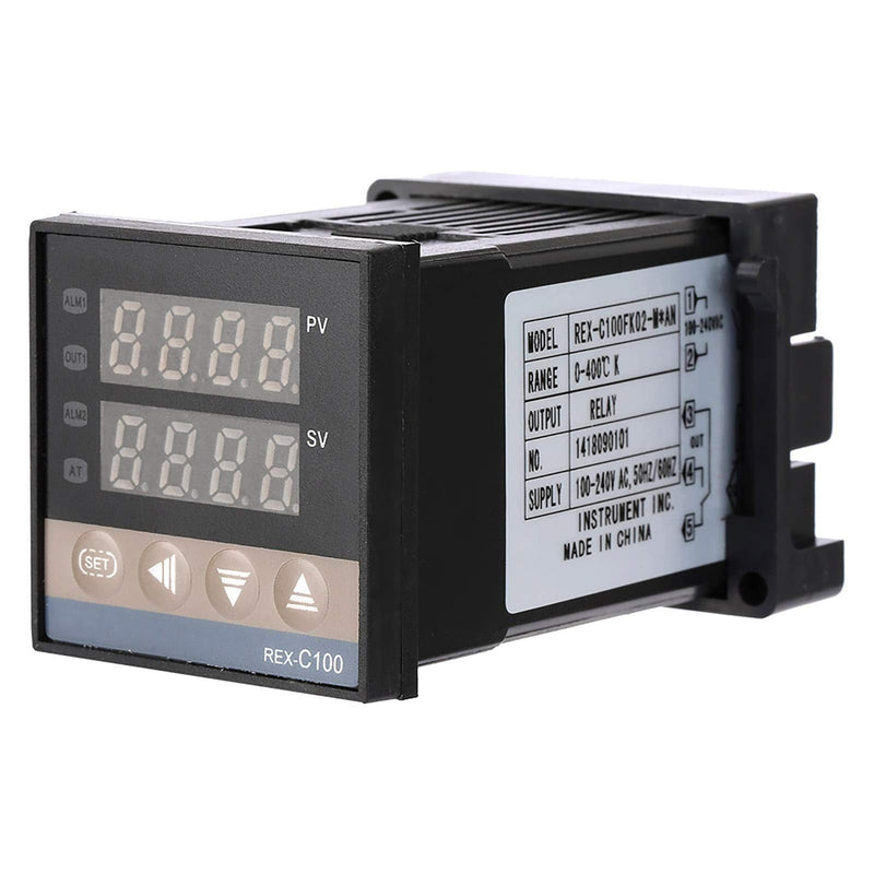 [Australia - AusPower] - Temperature Controller, PID Digital Temperature Controller Relay Output REX-C100FK02-M*an 