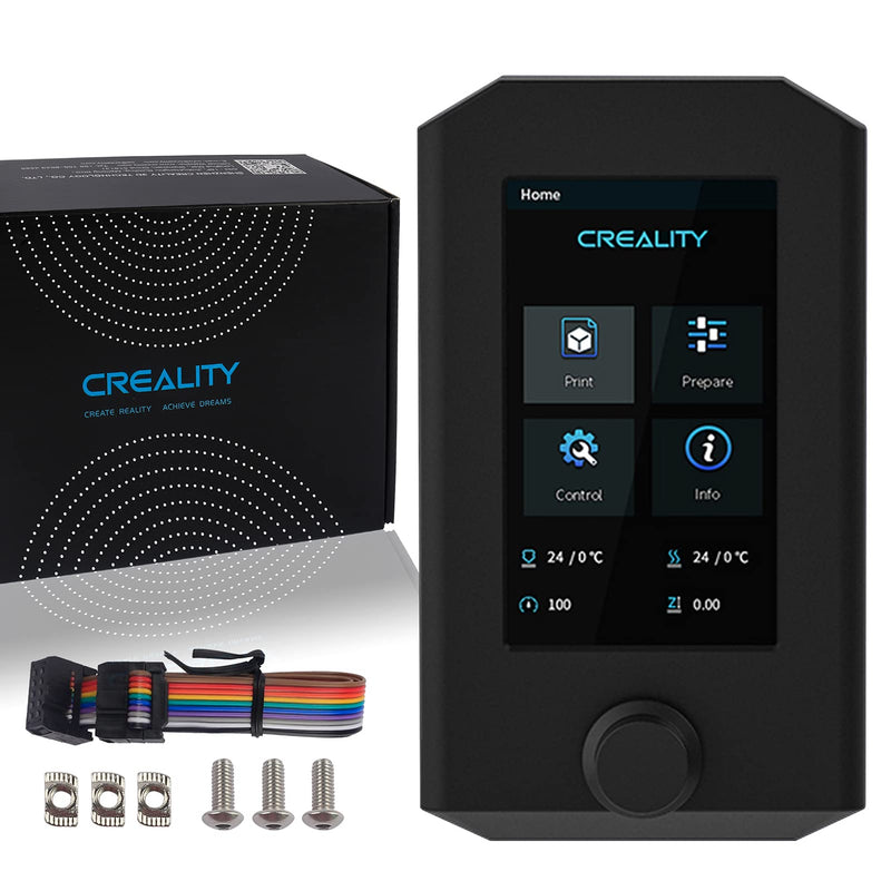 [Australia - AusPower] - Creality Official Ender 3 V2 Screen Kit Intelligent 4.3 inch Color HD LCD Display Screen Replacement Screen Upgrade Kit for Ender 3/Pro/V2/3S with 32 Bit 4.2.2/4.2.7 Mainboard 3D Printer 
