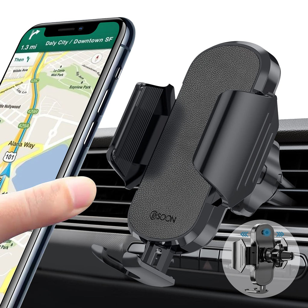 [Australia - AusPower] - BSOON Car Phone Holder Mount, Air Vent Phone Mount for Car, Universal Smartphone Automobile Cradles, Compatible with iPhone 12/12 Pro/11 Pro Max/8 Plus/8/X Samsung Galaxy S20/S20+/S10/S9/Note 20/10 