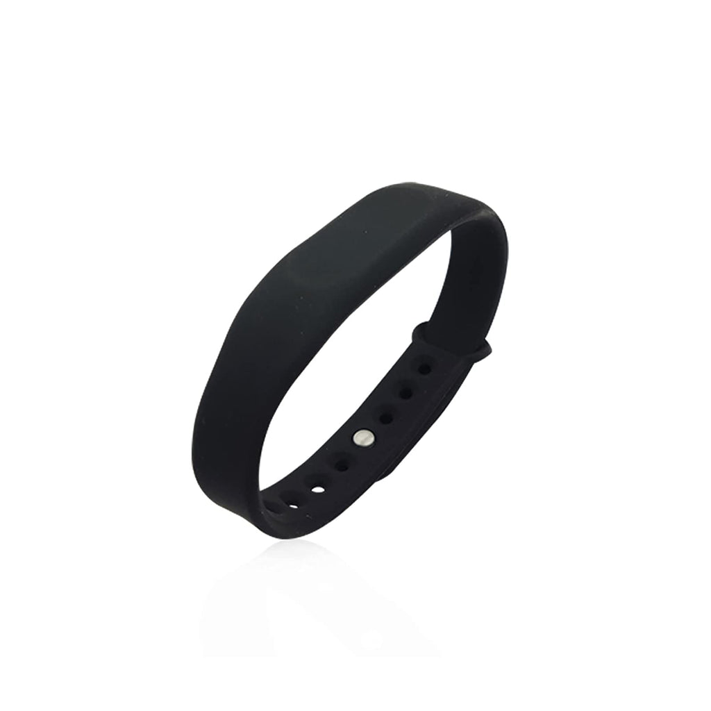 [Australia - AusPower] - HECERE 125Khz RFID Silicone Wristband/Bracelet 125Khz Read Only TK4100 Compatible with EM4100/EM4200 (Pack of 5) RFID 125Khz Read-only wristband 