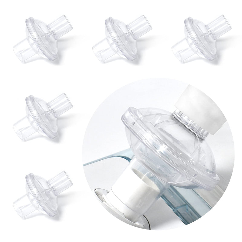 [Australia - AusPower] - 6 Packs Fit-Inline Filter, Universal Filters for 22MM Tubing-Filter Particles Degraded by Foam,Ensure Super Fresh Air,Great-Value Supplies by Medihealer 6 