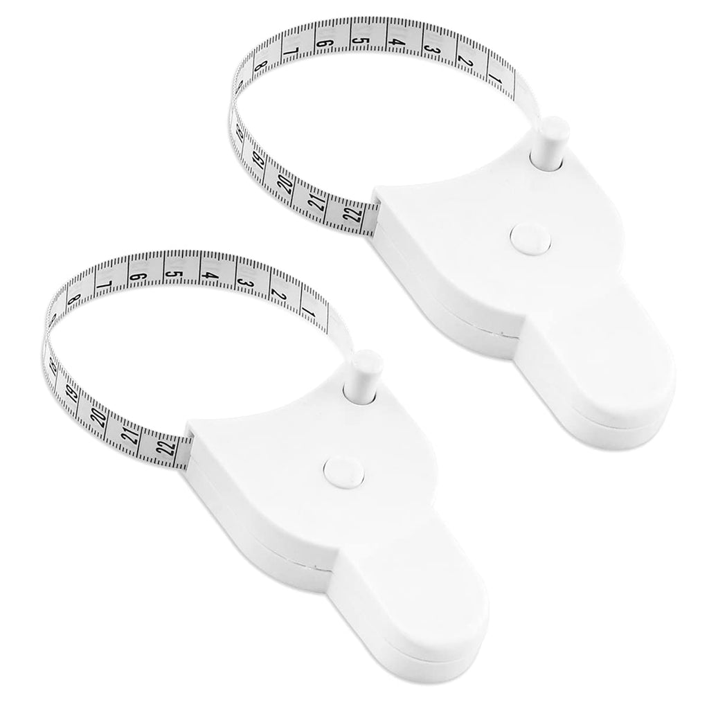 [Australia - AusPower] - Body Tape Measure 2Pcs Waist Measurement Tape 60'' Soft Smart Body Tape Measure for Body Measurement Accurate Tape Measure 