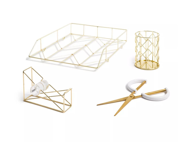 [Australia - AusPower] - UBrands Desktop Set Gold - U Brands, white (T063T00-02) 