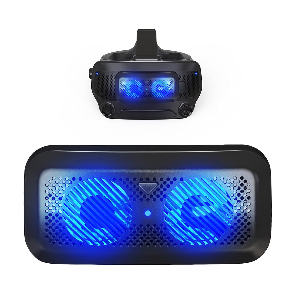 [Australia - AusPower] - USB Radiator Fans Accessories for Valve Index, Cooling Heat for Valve Index VR Headset, Cooling Heat and Extends The Life of Your Valve Index VR - with LED Light 