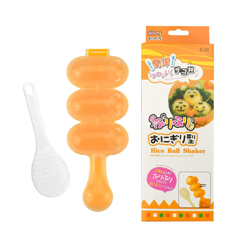 [Australia - AusPower] - MEETSWEET Rice Ball Mold Ball Shaped Kitchen Tools DIY Lunch Maker Mould Food Decor for Kids Mold with a Mini rice scoop 