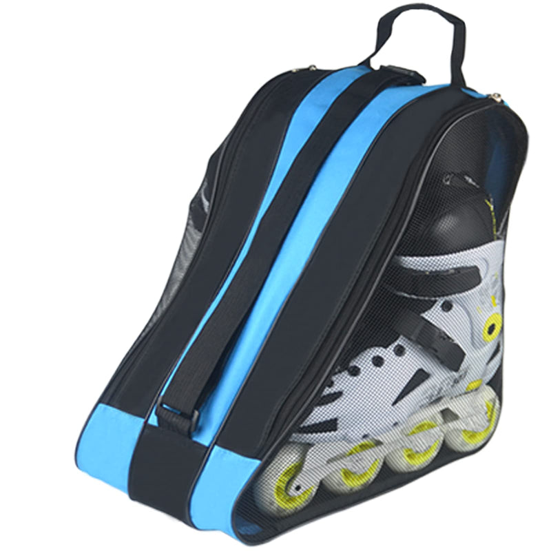 [Australia - AusPower] - Ice Skate Bag,Roller Skate Bags Skating Bag for Girls Boys and Most Adults, Large Capacity Skate Bag Fits Quad Skates, Inline Skate and Most Roller Skate Accessories 