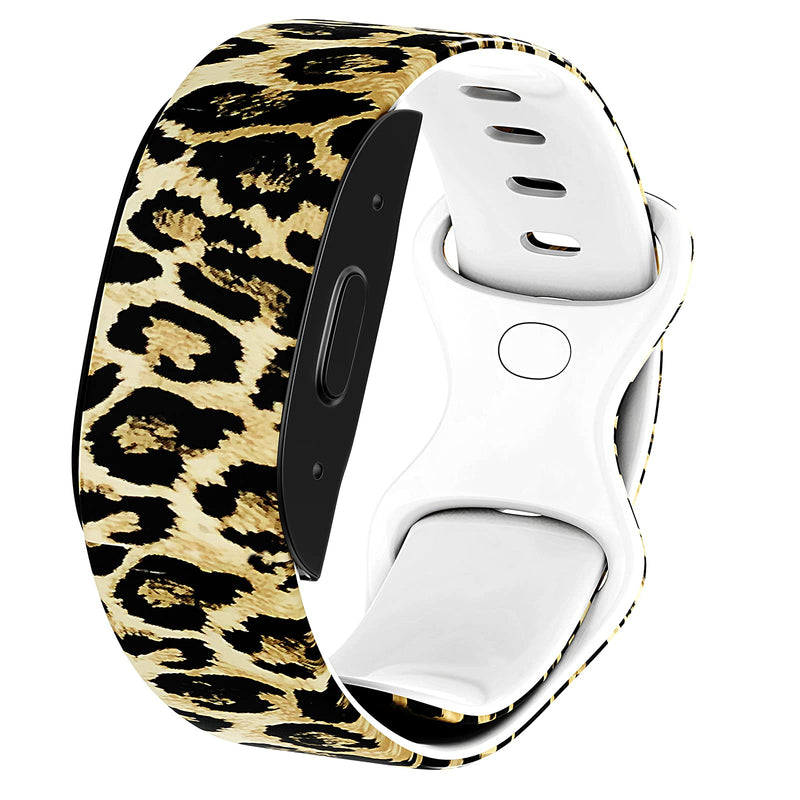 [Australia - AusPower] - Mocodi Leopard Band Compatible with Amazon Halo,Soft TPU Sport Strap Replacement Wristband Accessories Women Men for Amazon Halo SmartWatch Small 