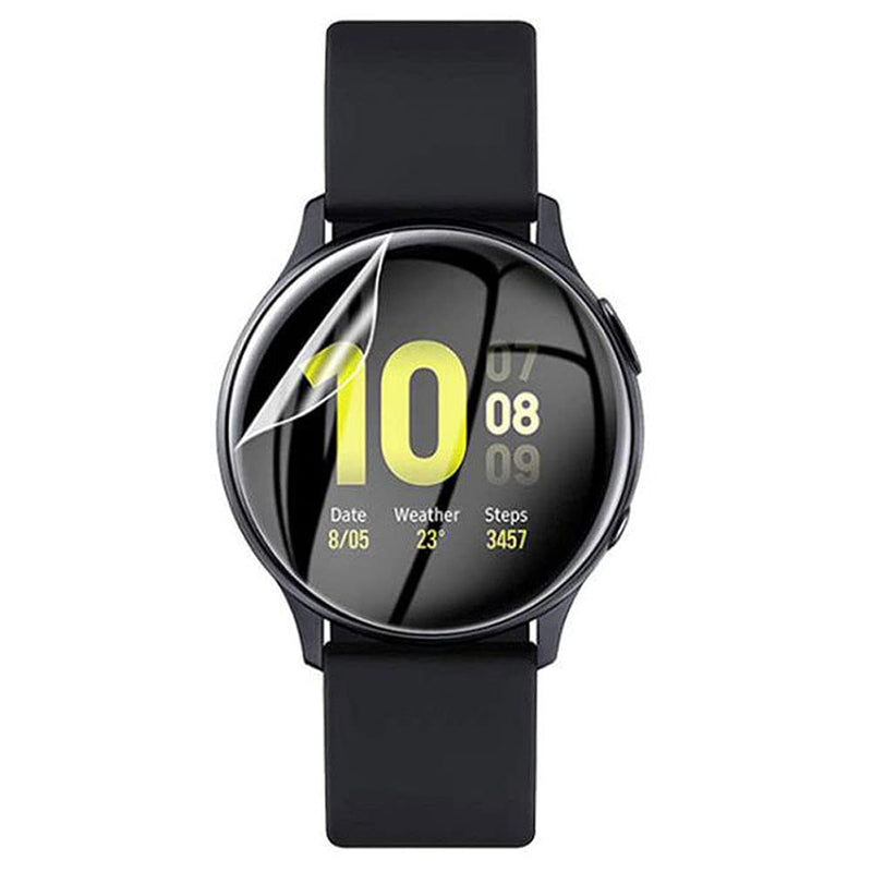 [Australia - AusPower] - High Sensitivity Hydrogel Screen Protector for Samsung Galaxy Watch Active 2 40MM SM-R830 , 6pcs Smart Watch Transparent Soft Protection Film [Clear HD] [Anti-Bubble] [Case Friendly] (Not Tempered Glass) 