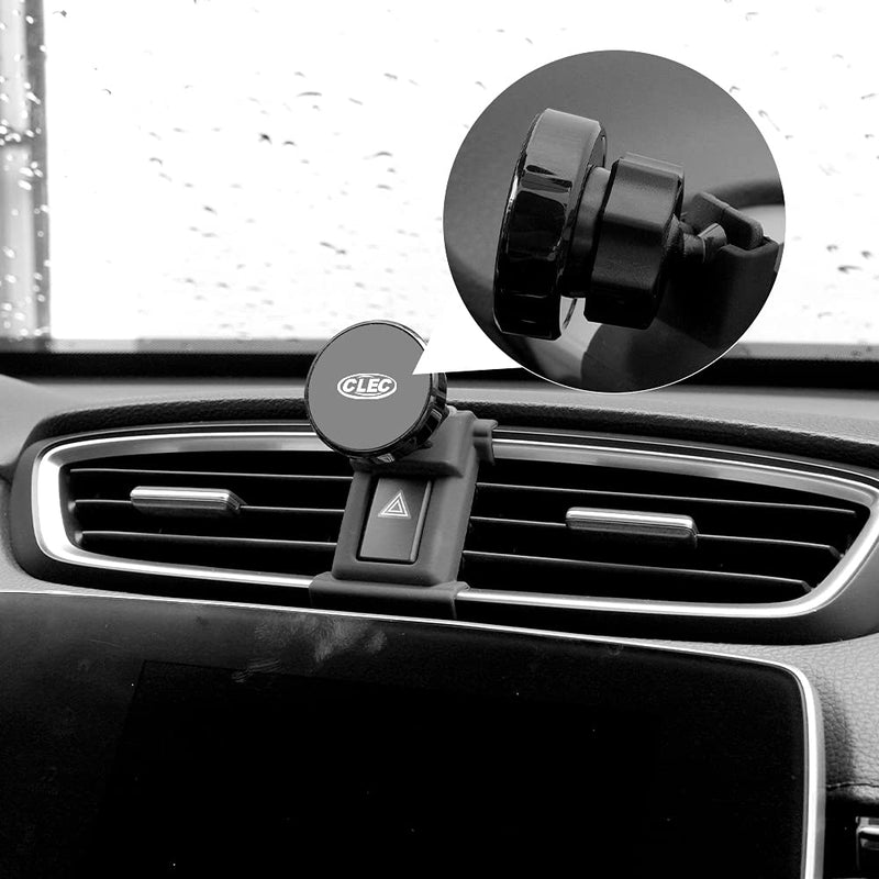 [Australia - AusPower] - Bwen Magnetic Car Phone Holder Fit for Honda CRV, Car Dashboard Mount Custom Fit for Honda CR-V Hybrid 2017-2021, Adjustable Air Vent Car Phone Holder Compatiable with Any Inch Phones. 