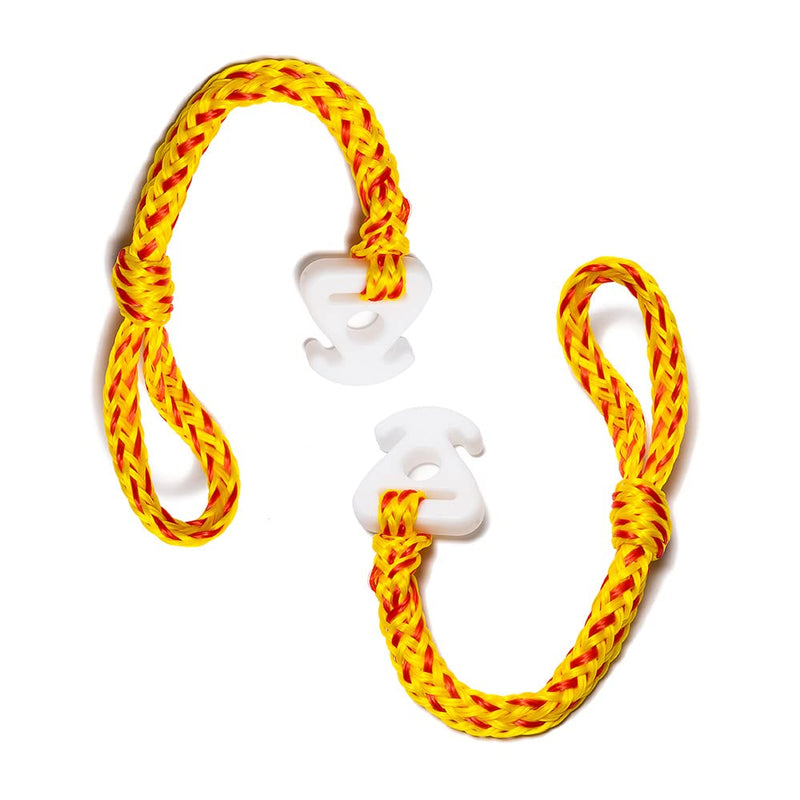 [Australia - AusPower] - NIUTRIP 2 Packs Boat Tube and Tow Rope Quick Connector, Water Towable Tubes Connector Compatible for Boating, Tubing, Wakeboarding, Skiing, Watersports, Length 21-21/32" 