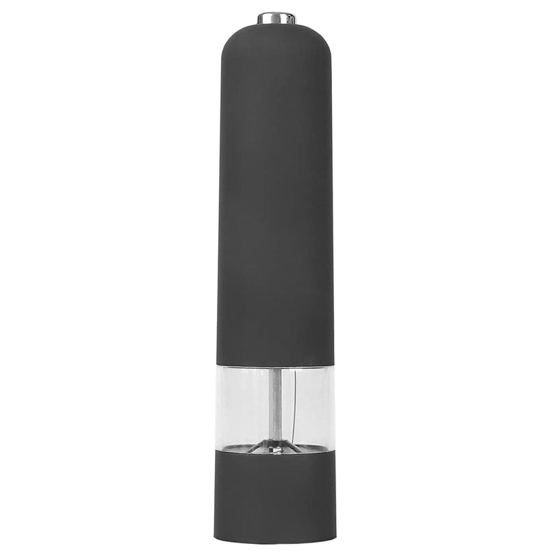 [Australia - AusPower] - Michael Graves Design Automatic Pepper Grinder (Black) | Clear Window for Refilling | Twist Top to Adjust Grinding Size | Metal Encasing | Uses 4 AA Batteries (Not included) 