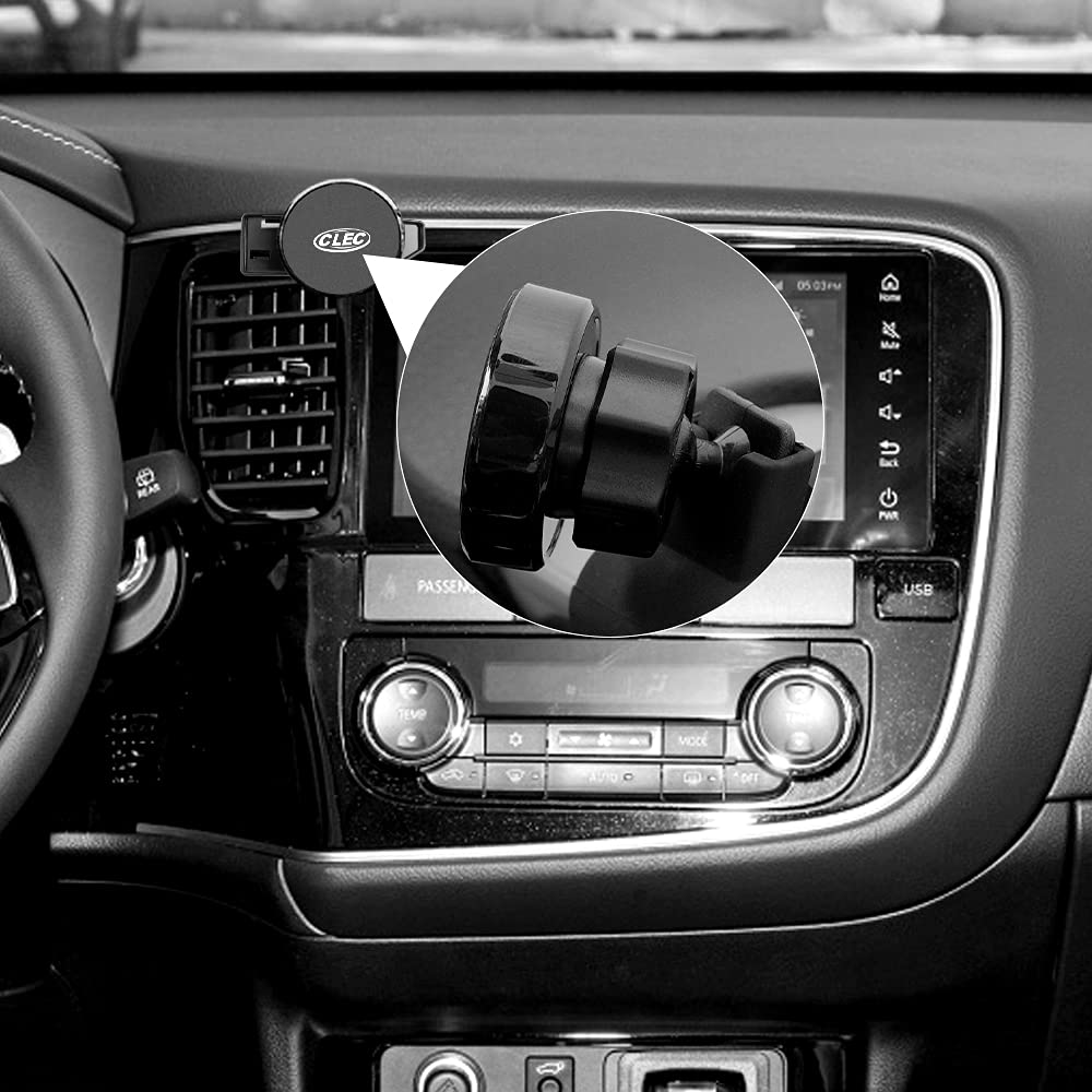 [Australia - AusPower] - Bwen Magnetic Car Phone Holder Custom Fit for Mitsubishi Outlander 2016-2021,Air Vent Car Phone Mount for Dashboard, 360° Rotation Adjustable Car Vent Mount for Any Smartphones. 