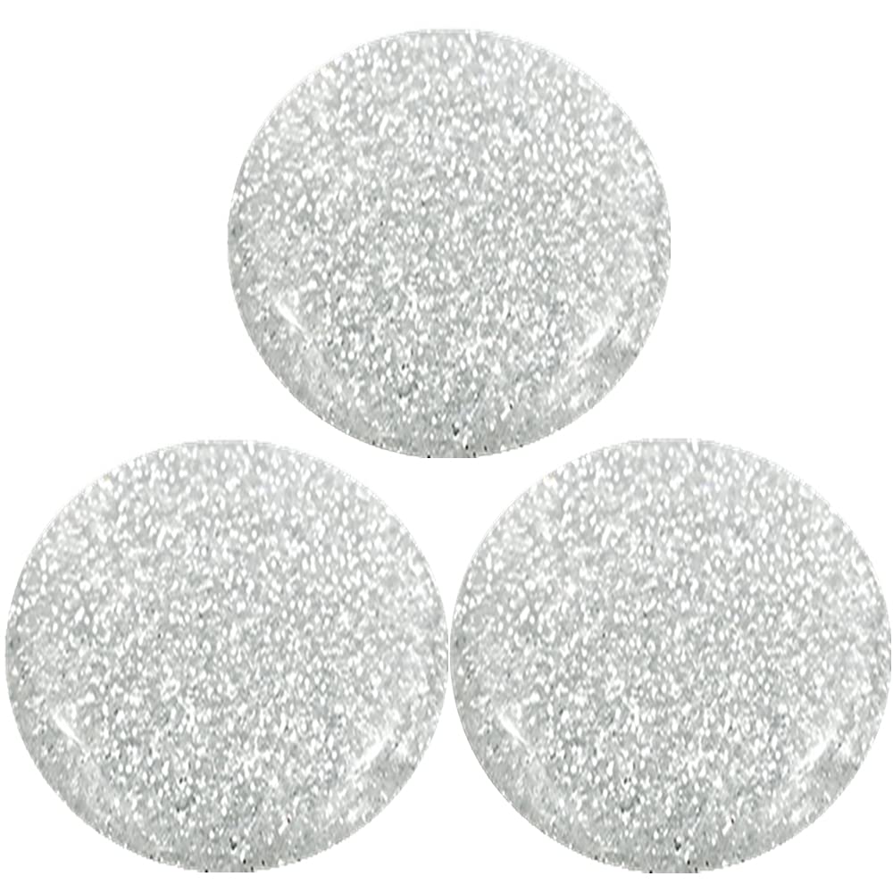 [Australia - AusPower] - Gladiour Collapsible Grip & Stand for Phones and Tablets (3 Pack ) - Silver Glitter White 