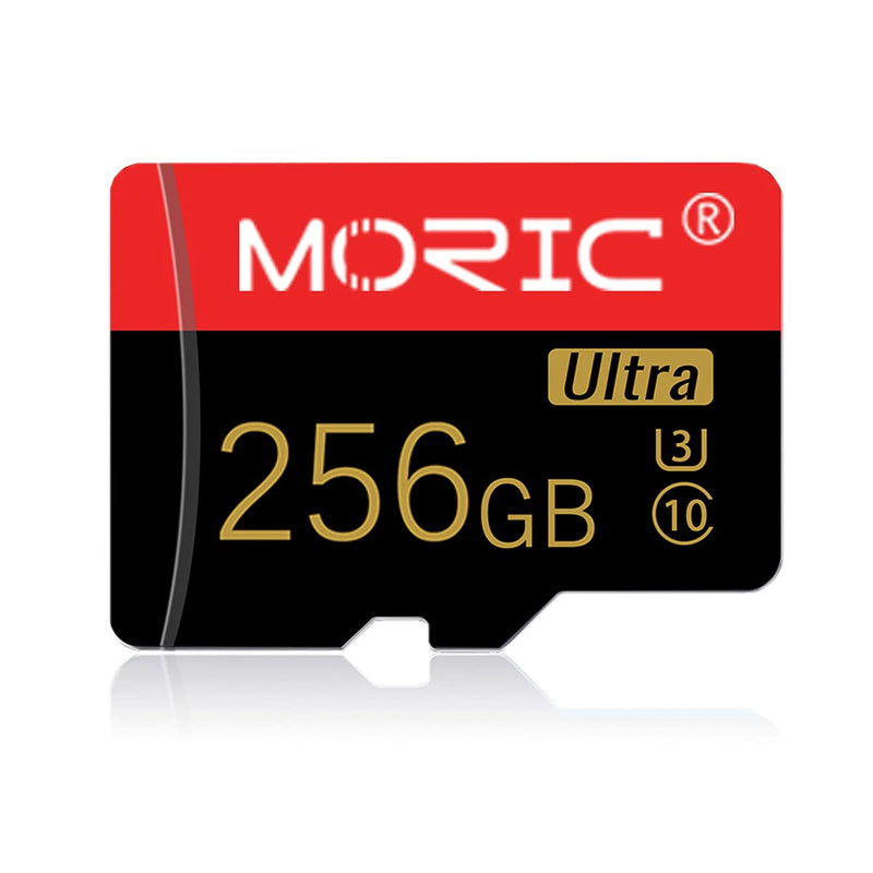 [Australia - AusPower] - 256GB Micro SD Card with Adapter SD Memory Cards for Camera Class 10 High Speed Memory Card for Phone Computer Game Console, Dash Cam, Camcorder, Drone 