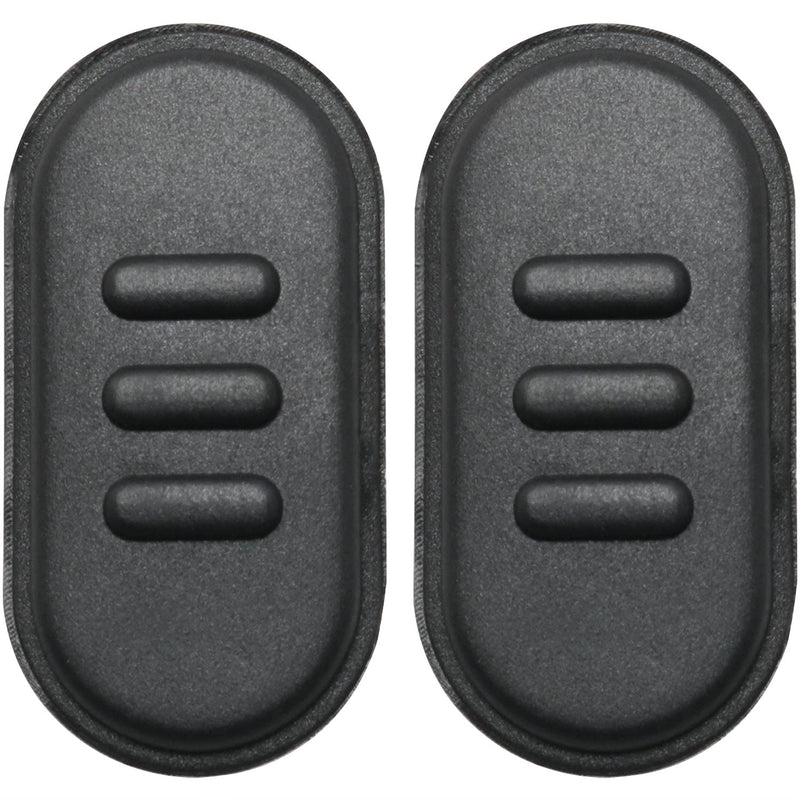 [Australia - AusPower] - ITROLLE PTT Button 2PCS Black Talk PTT Launch Key Switch Button Walkie-Talkie Accessories for Motorola A10 A12 A10D CP110 Two-Way Radio 