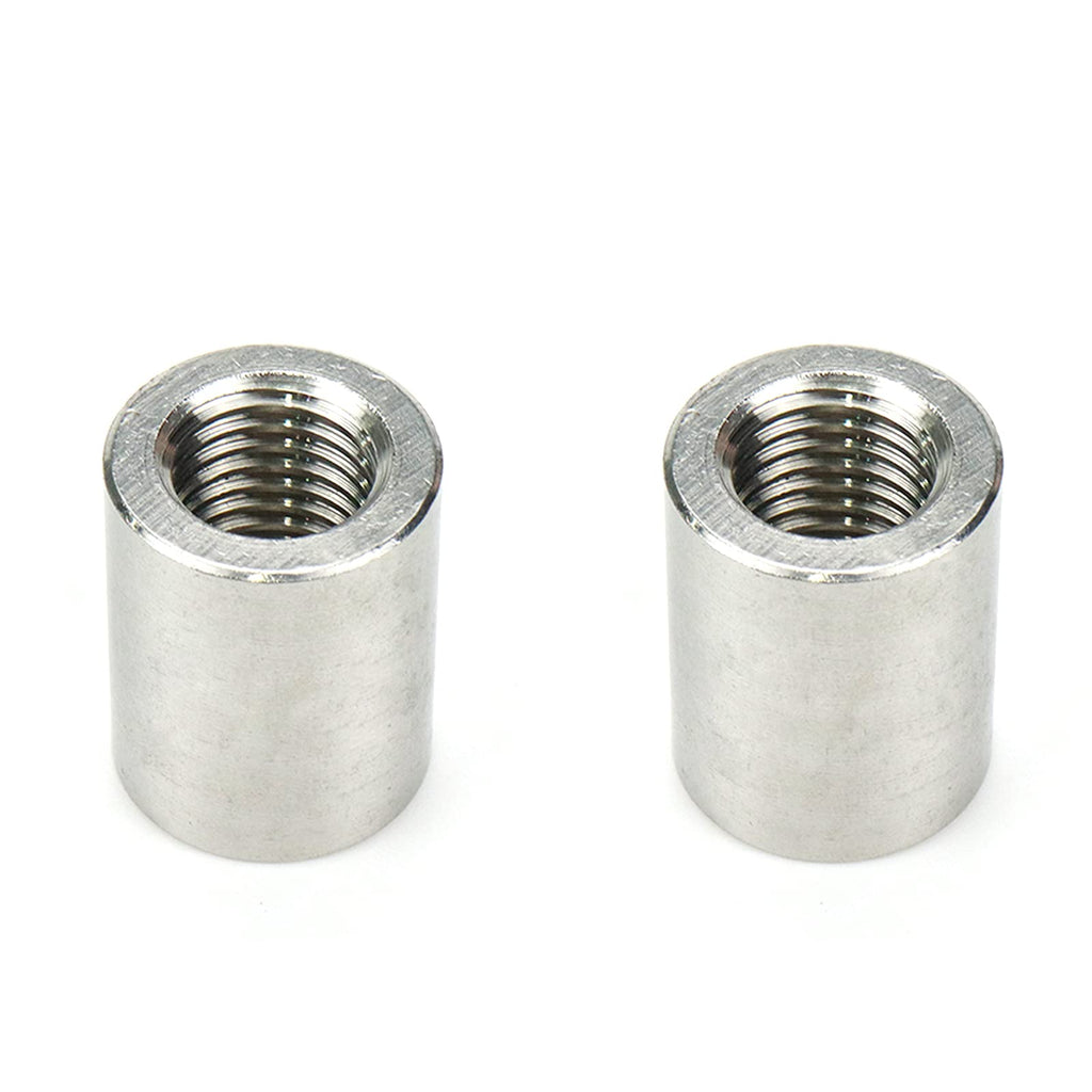 [Australia - AusPower] - Dahszhi M16?5/8? Round Connector Nuts Stainless Steel Coupling Nut - Pack of 2 M16*30*?24 