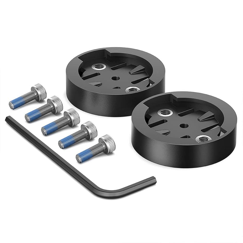 [Australia - AusPower] - TUSITA [2-Pack] Mount Adapter Insert Compatible with Garmin Out Front Bike Mounts - Bicycle GPS Computer Mounts Replacement Base- Cycling Combo Mount Road MTB Accessories 