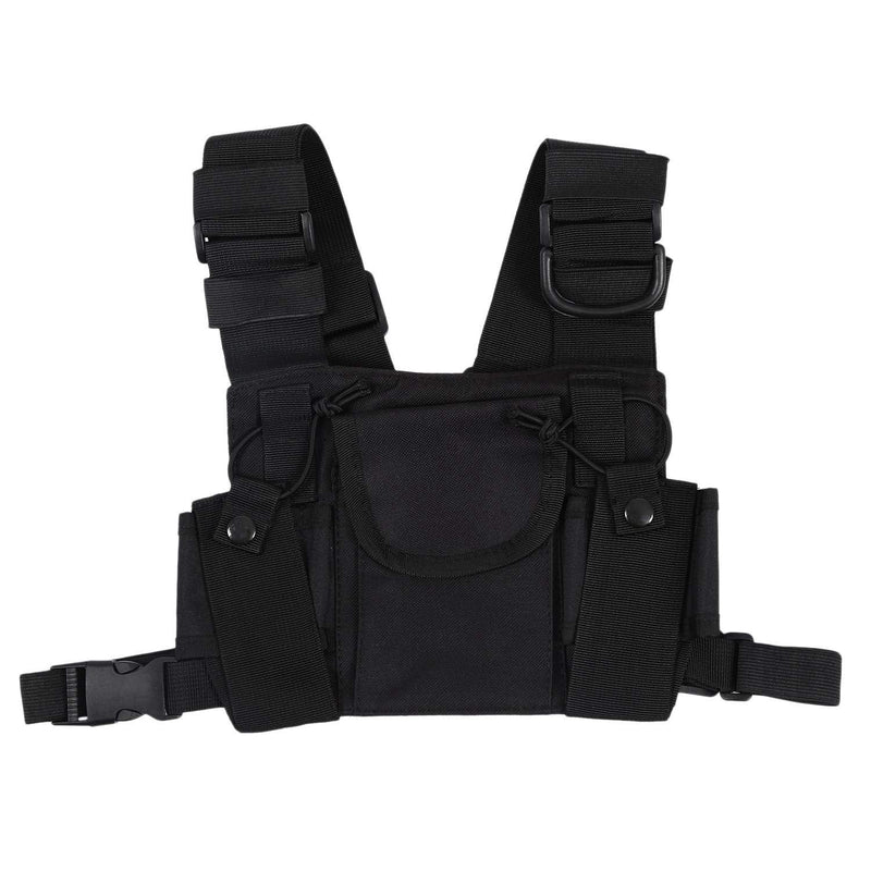 [Australia - AusPower] - Yantan Radio Walkie Talkie Chest Pocket Harness Bags Pack Backpack Holster Two W 