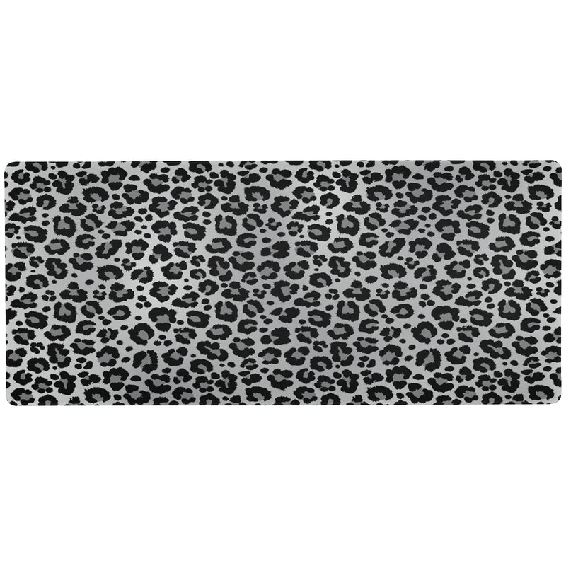 [Australia - AusPower] - ALAZA Snow Leopard Print Gray Large Gaming Mouse Pad Big Mousepad Mice Keyboard Mat with Non-Slip Rubber Base for Computer Laptop Home & Office, 31.5 X 15.7 inch 31.5 x 15.7in / 80 x 40cm Multi 